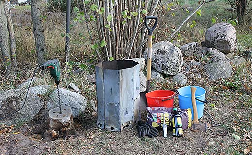 Stump Chimney Remomve tree stump what is needed